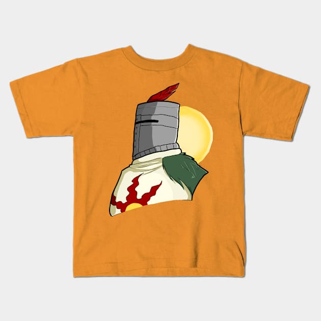 Praise the Sun Kids T-Shirt by MooseNGoose